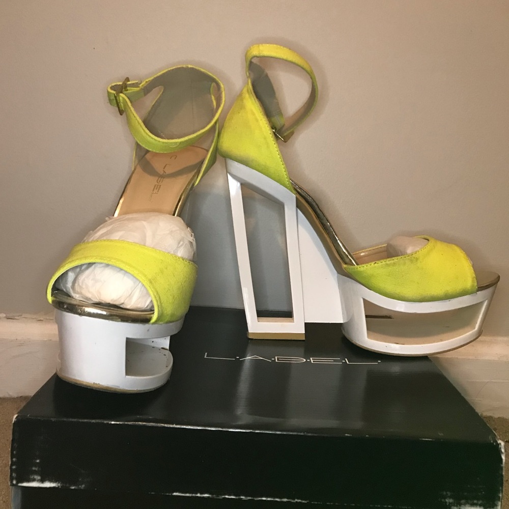 Neon Heels - Picture 2 of 5